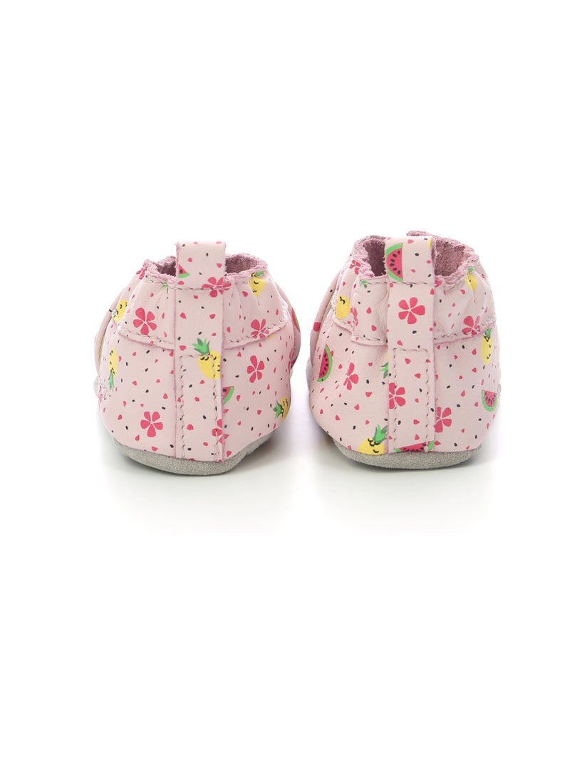 Salomés Cuir Sandiz Robeez Rose - Kiabi