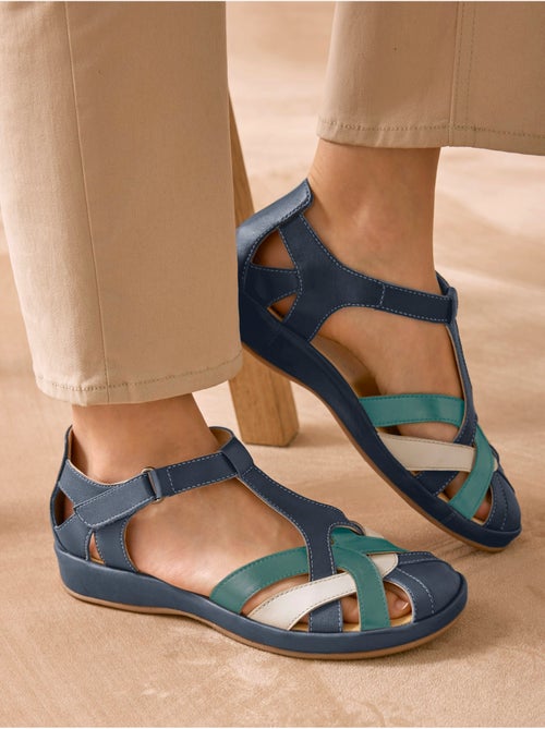 Salomés femme brides croisées - PEDICONFORT - Kiabi