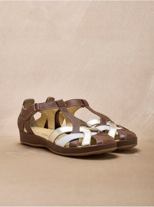 Salomés femme brides croisées - PEDICONFORT - Kiabi