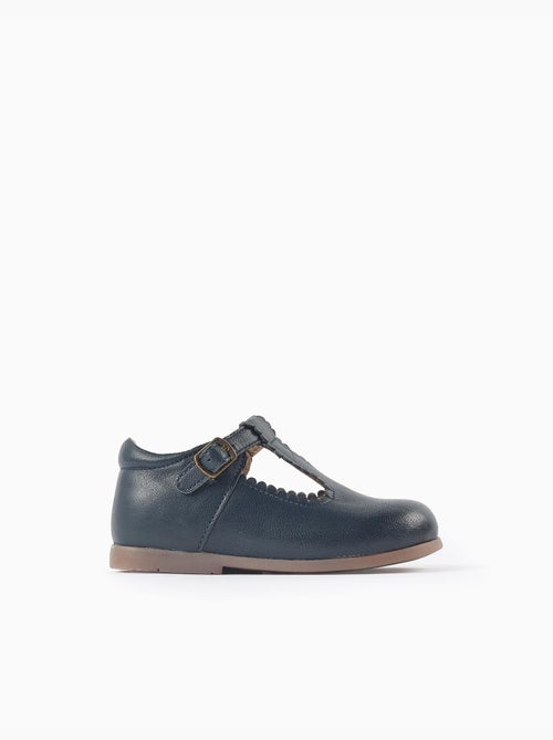 Salomés Mary Jane en cuir - Kiabi