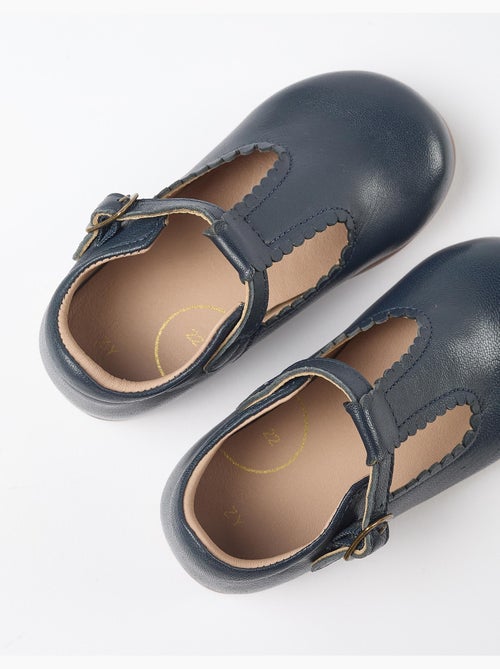 Salomés Mary Jane en cuir - Kiabi