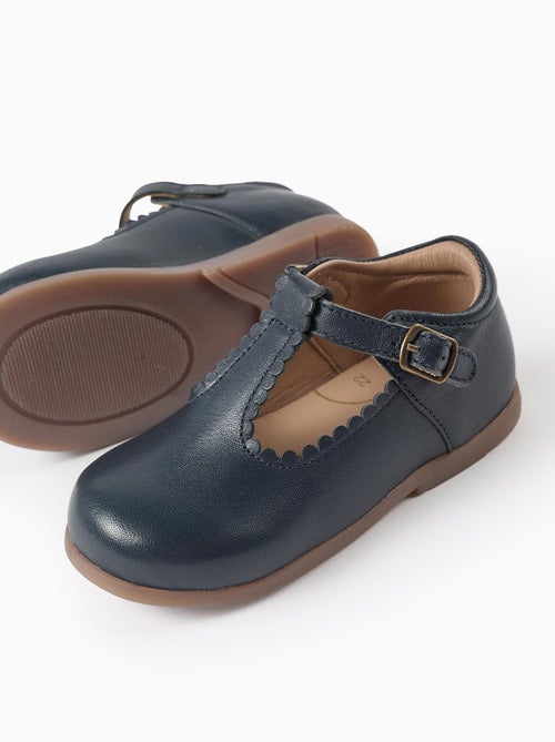 Salomés Mary Jane en cuir - Kiabi