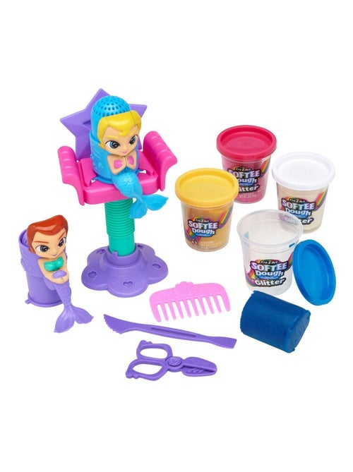 Salon de Coiffure pour Sirènes en Pâte à Modeler Douce et Malléable - Kiabi