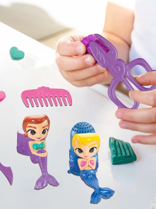 Salon de Coiffure pour Sirènes en Pâte à Modeler Douce et Malléable - Kiabi