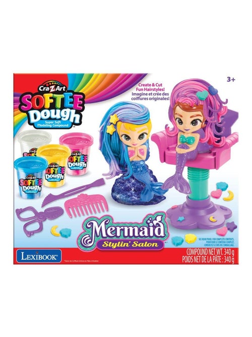 Salon de Coiffure pour Sirènes en Pâte à Modeler Douce et Malléable - Kiabi