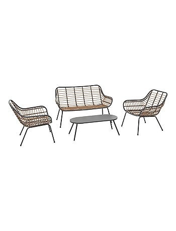 Salon de jardin 4 places PAOPAO