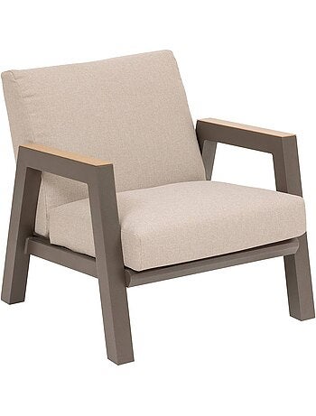 Salon de jardin 5 places en aluminium axiome