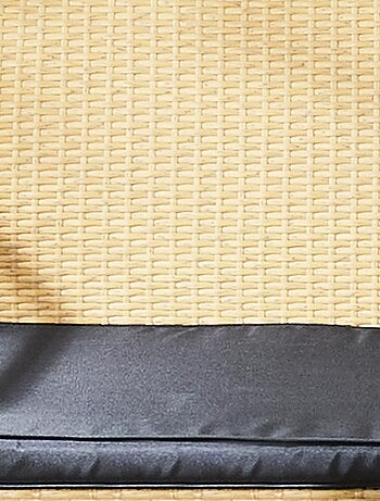 Salon de jardin Alicante 4 places effet cannage