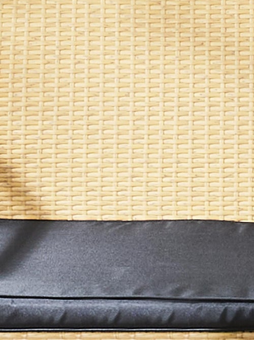 Salon de jardin Alicante 4 places effet cannage - Kiabi