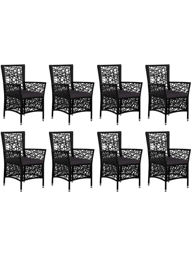 Salon de jardin au style contemporain Noir - Kiabi