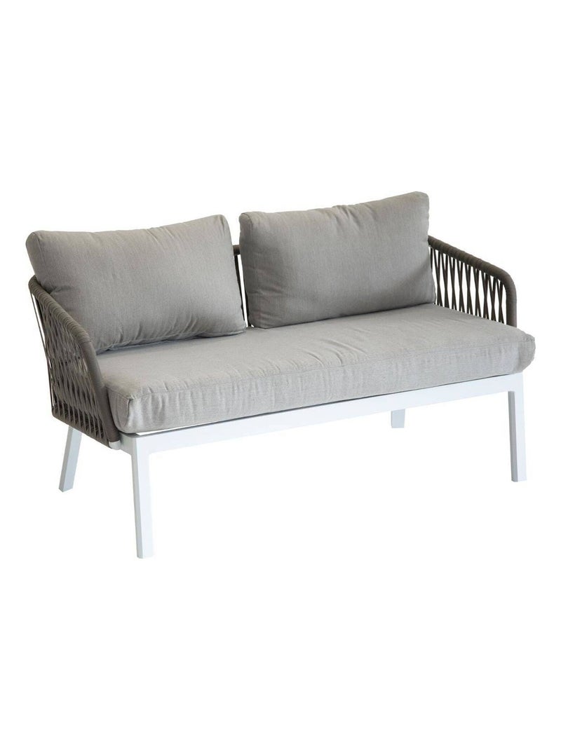 Salon de jardin Barcelone - 4 Places Marron - Kiabi