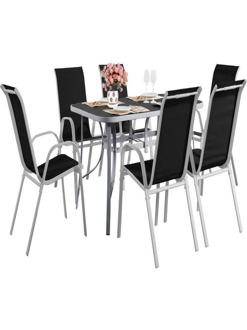 Salon de jardin  Cordoba + Tropic 6 personnes - Kiabi