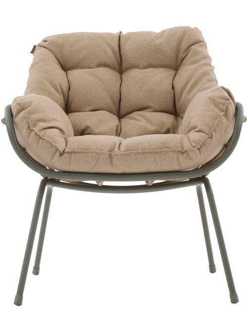 Salon de jardin duo 2 places corde tressée coussins capitonnés PAOPAO - Kiabi Salon de jardin duo 2 places corde tressée coussins capitonnés PAOPAO - Kiabi