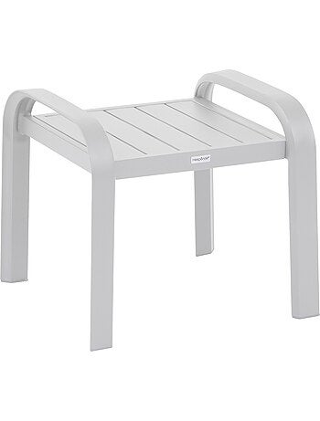 Salon de jardin duo 2 places en aluminium ELYN
