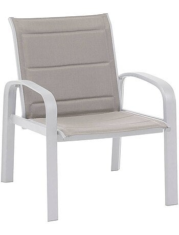 Salon de jardin duo 2 places en aluminium elyn