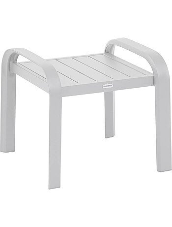 Salon de jardin duo 2 places en aluminium elyn