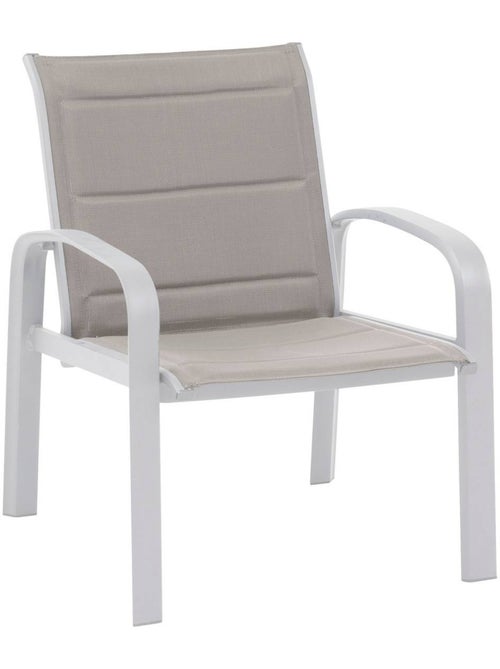 Salon de jardin duo 2 places en aluminium ELYN - Kiabi