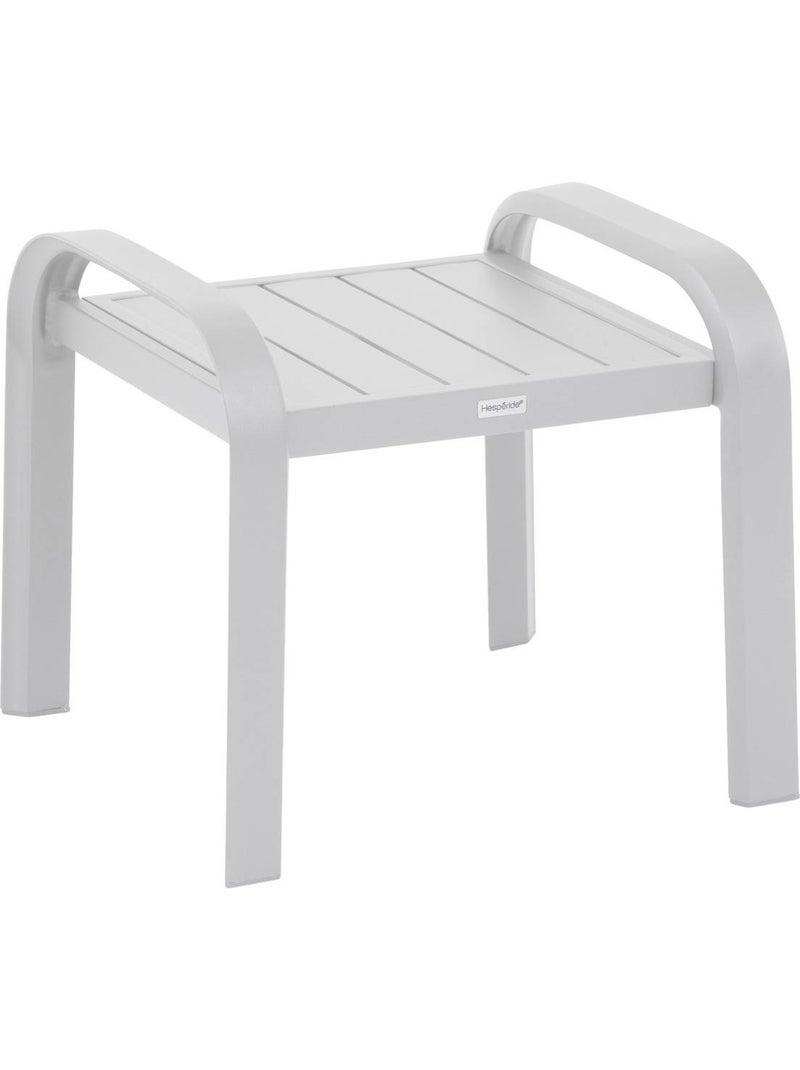 Salon de jardin duo 2 places en aluminium ELYN Blanc - Kiabi