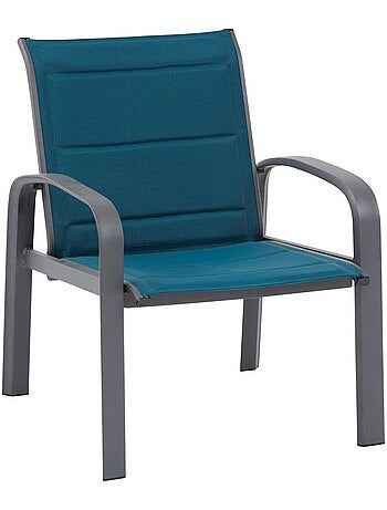 Salon de jardin duo 2 places en aluminium elyn