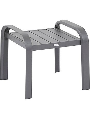 Salon de jardin duo 2 places en aluminium elyn