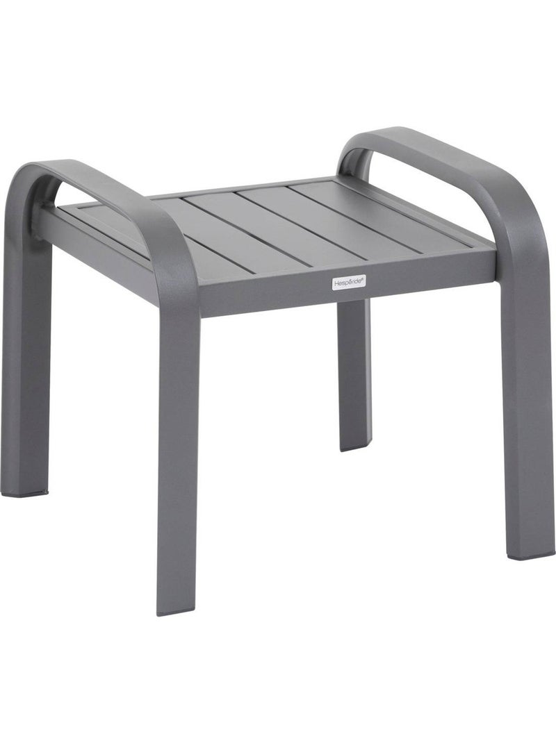 Salon de jardin duo 2 places en aluminium elyn Bleu canard - Kiabi