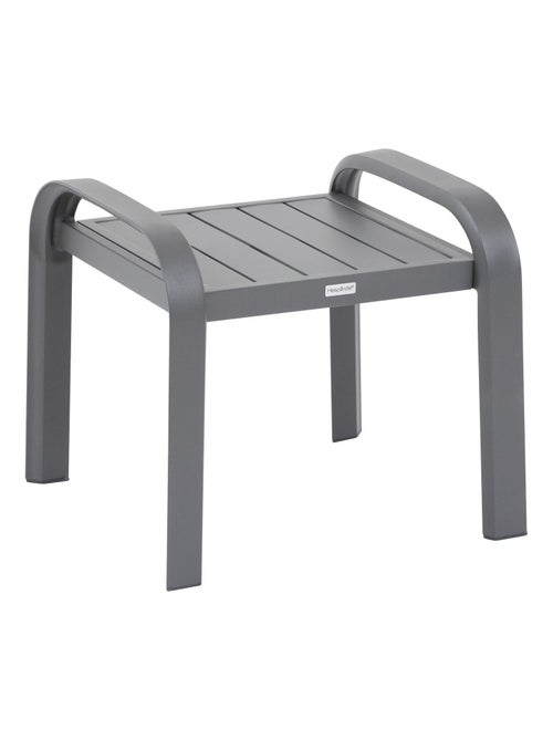 Salon de jardin duo Elyn aluminium et texaline - Kiabi