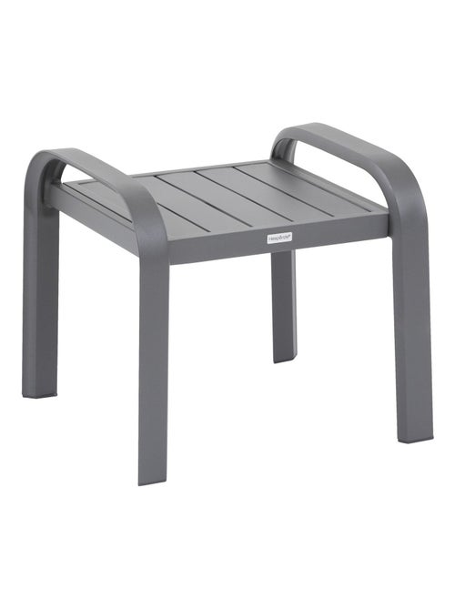 Salon de jardin duo Elyn aluminium et texaline - Kiabi