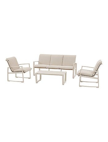 Salon de jardin en aluminium 5 places BOREANE