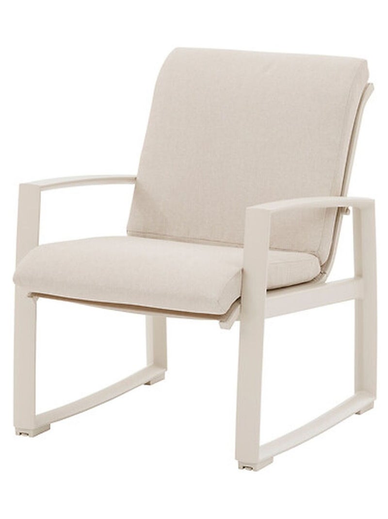 Salon de jardin en aluminium 5 places BOREANE Beige - Kiabi