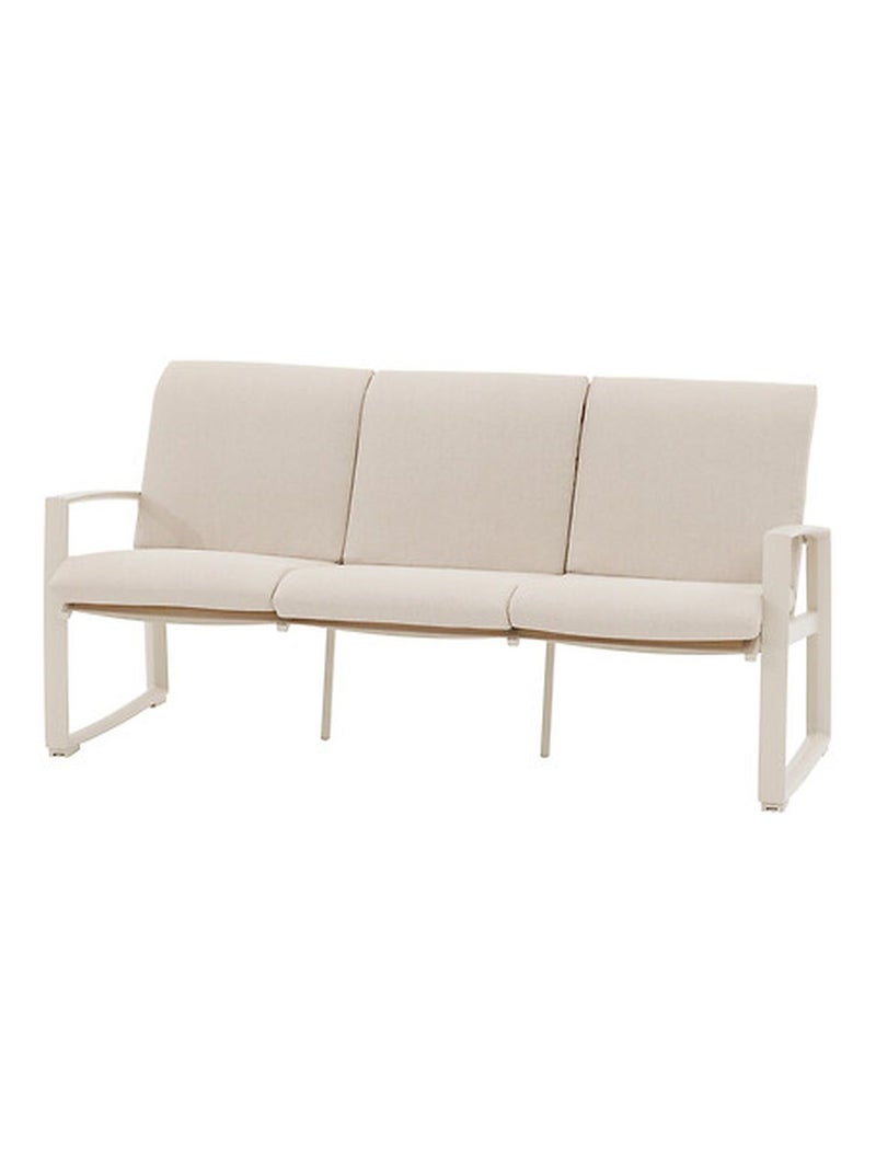 Salon de jardin en aluminium 5 places BOREANE Beige - Kiabi