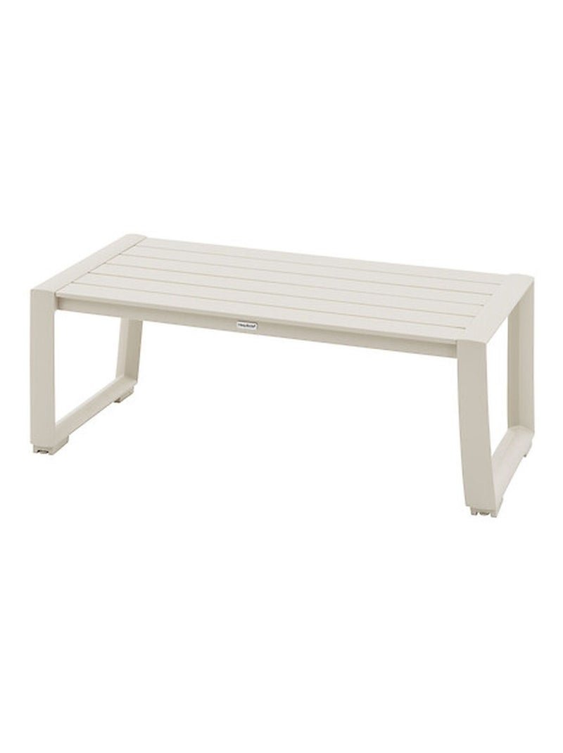 Salon de jardin en aluminium 5 places BOREANE Beige - Kiabi