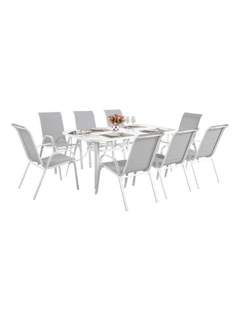 Salon de jardin Gris - Kiabi