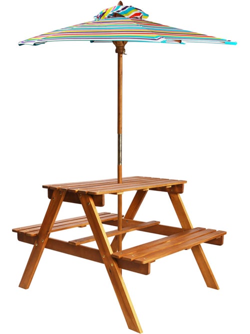 Salon de jardin pour enfant avec parasol - Kiabi Salon de jardin pour enfant avec parasol - Kiabi