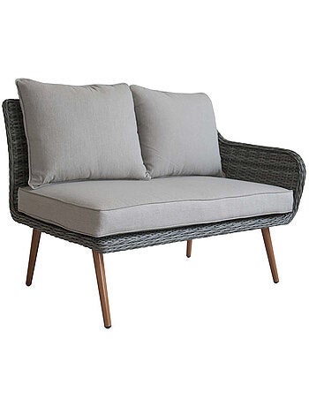 Salon de jardin résine tressée