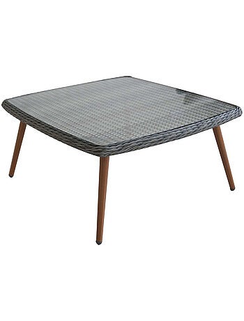 Salon de jardin résine tressée