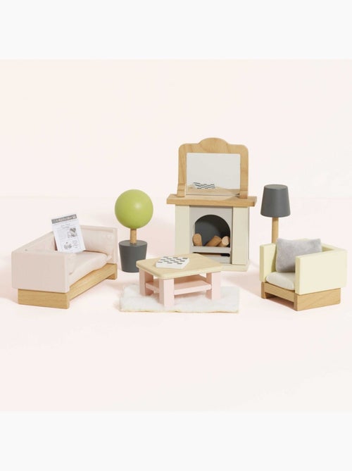Salon pour maison de poupées - Kiabi