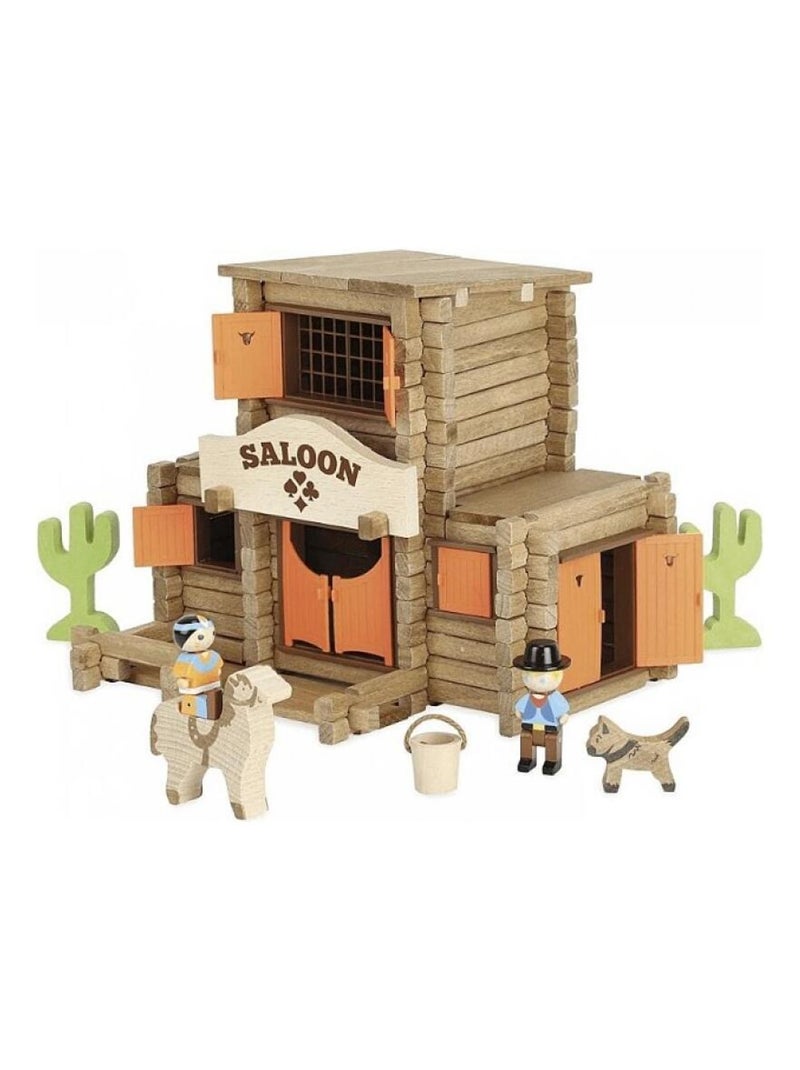 Saloon Far West en bois : 170 pièces N/A - Kiabi