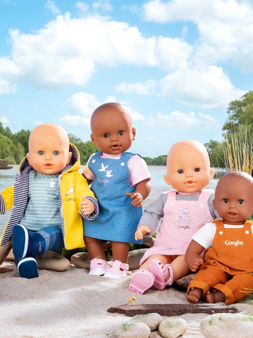 Salopette 2 en1 Bords de Loire pour poupon 36 cm - Kiabi