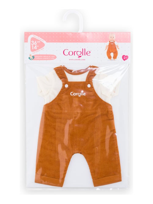 Salopette 2 en1 Bords de Loire pour poupon 36 cm - Kiabi