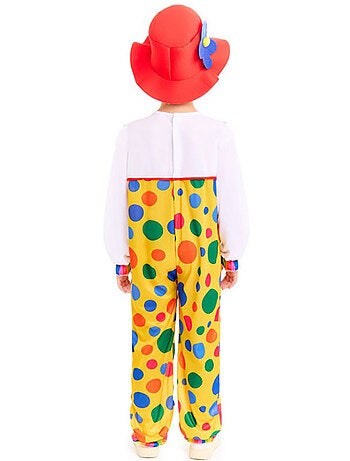 Salopette à pois de clown