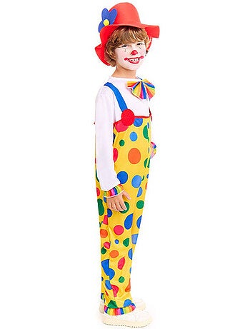 Salopette à pois de clown