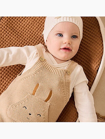 Salopette b?b? en tricot Hello Baby