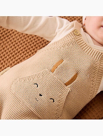 Salopette b?b? en tricot Hello Baby