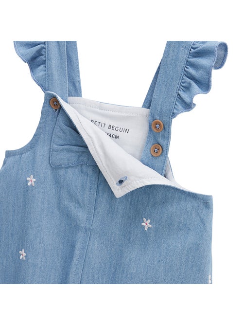 Salopette bébé en chambray Ciao Milano - Kiabi