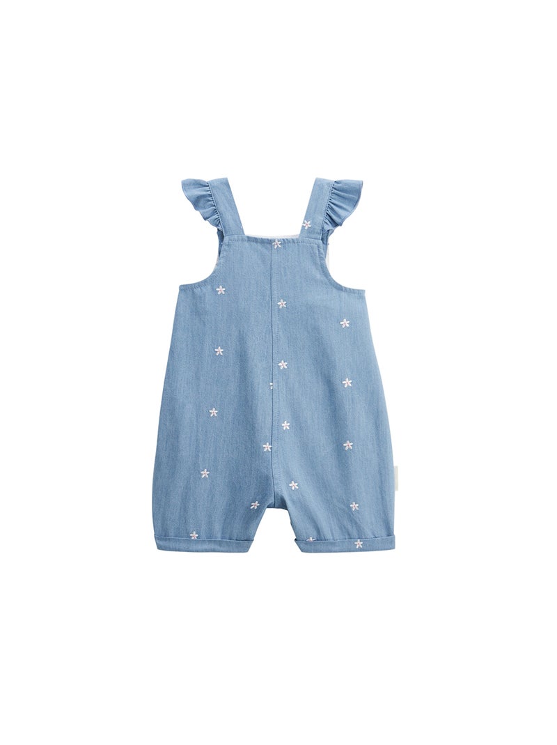 Salopette bébé en chambray Ciao Milano Bleu - Kiabi