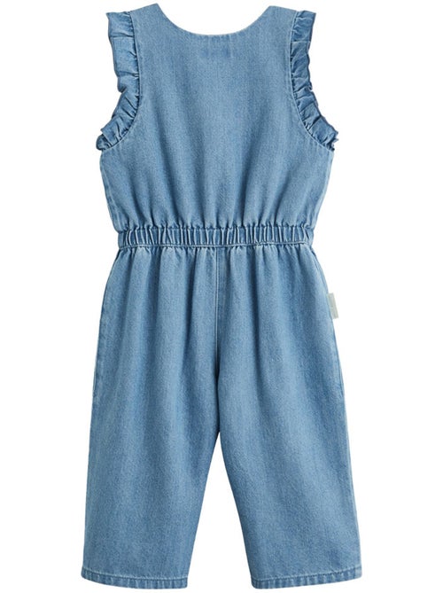Salopette bébé en jean cléo - Kiabi Salopette bébé en jean cléo - Kiabi