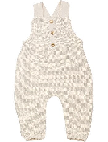 Salopette en maille pour bébé