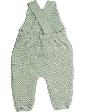 Salopette en maille pour bébé