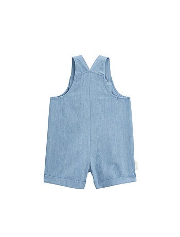 Salopette bébé en toile de coton Kanha