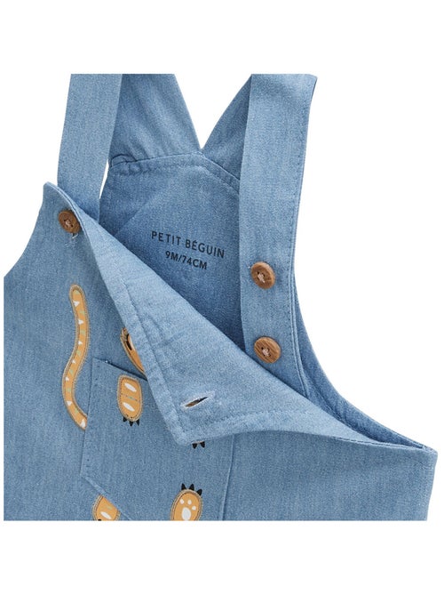 Salopette bébé en toile de coton Kanha - Kiabi